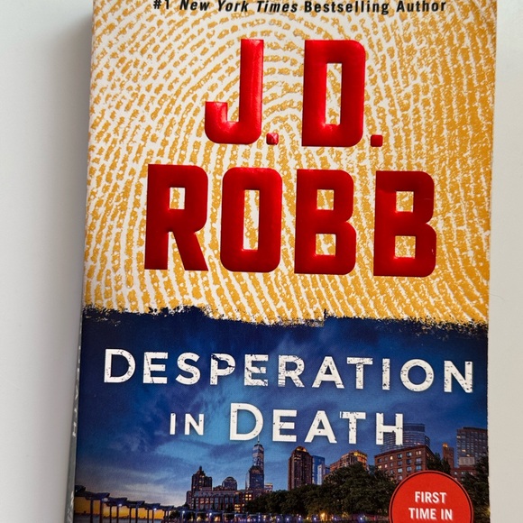 Other - J.D. Robb 'Desperation in Death' Book Used Copy